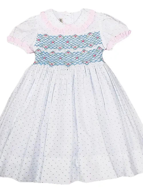 Marco and Lizzy Sweet Spring Smocked Dress