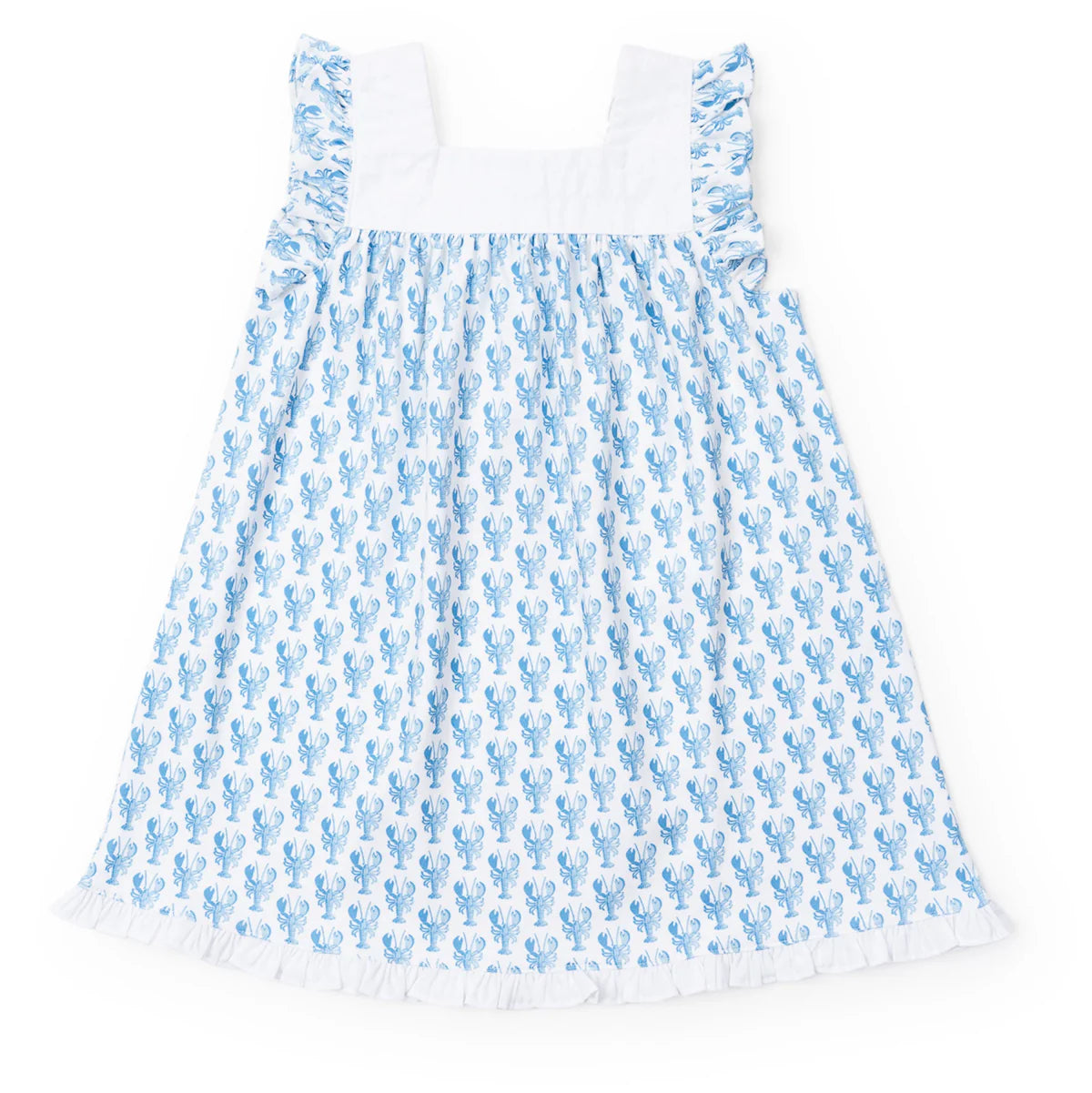 Lila and Hayes Caroline Dress- Maine Lobster
