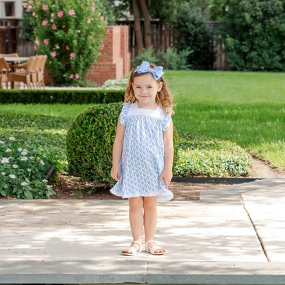 Lila and Hayes Caroline Dress- Maine Lobster