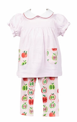 The Proper Peony Gala Apple Tunic Set