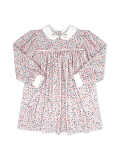 Lullaby Set Memory Making Dress- Pumpkin Grove Floral