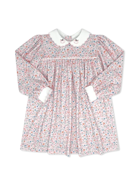 Lullaby Set Memory Making Dress- Pumpkin Grove Floral