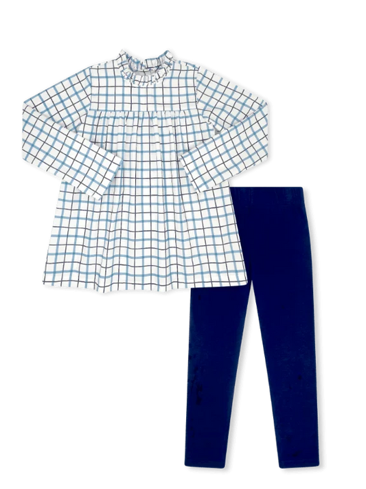 Lullaby Set Lauren Legging Set- Heritage Check