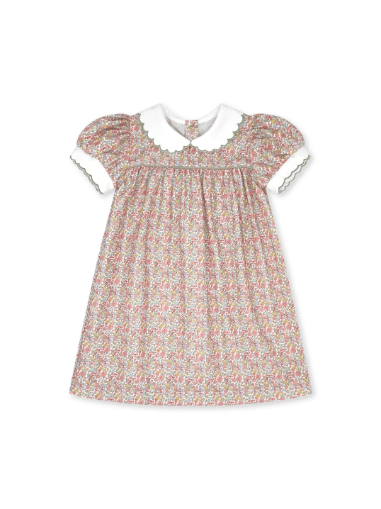 Lullaby Set Memory Making Scallop Dress- Autumn Garden