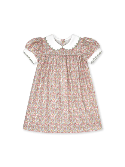 Lullaby Set Memory Making Scallop Dress- Autumn Garden