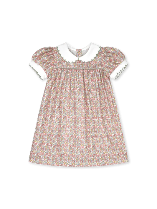 Lullaby Set Memory Making Scallop Dress- Autumn Garden
