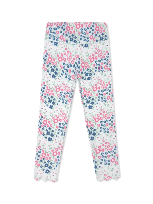 SET Sadie Scallop Legging- Baton Rouge Blooms