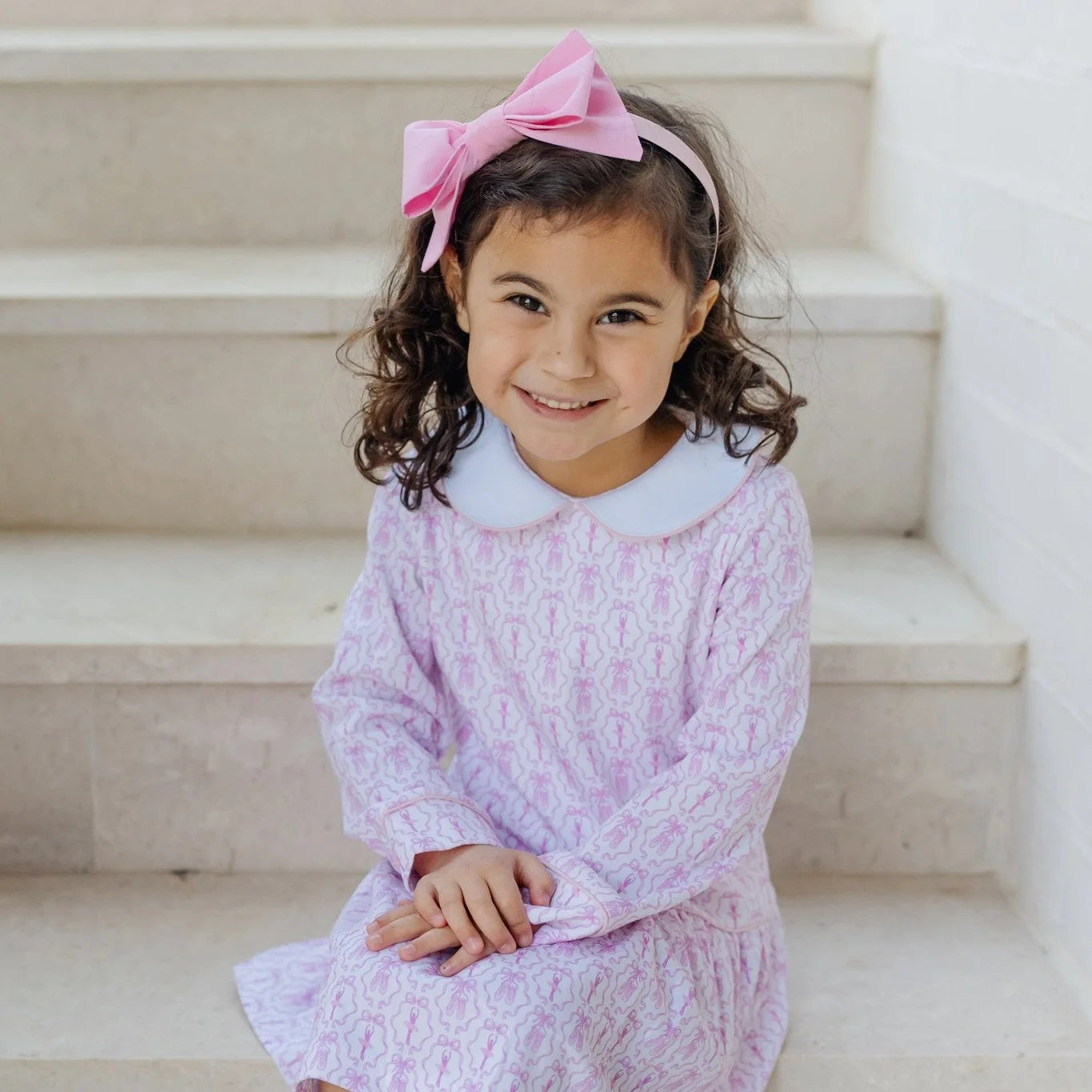 Lila and Hayes Lillian Girls Dress- Ballet and Bows