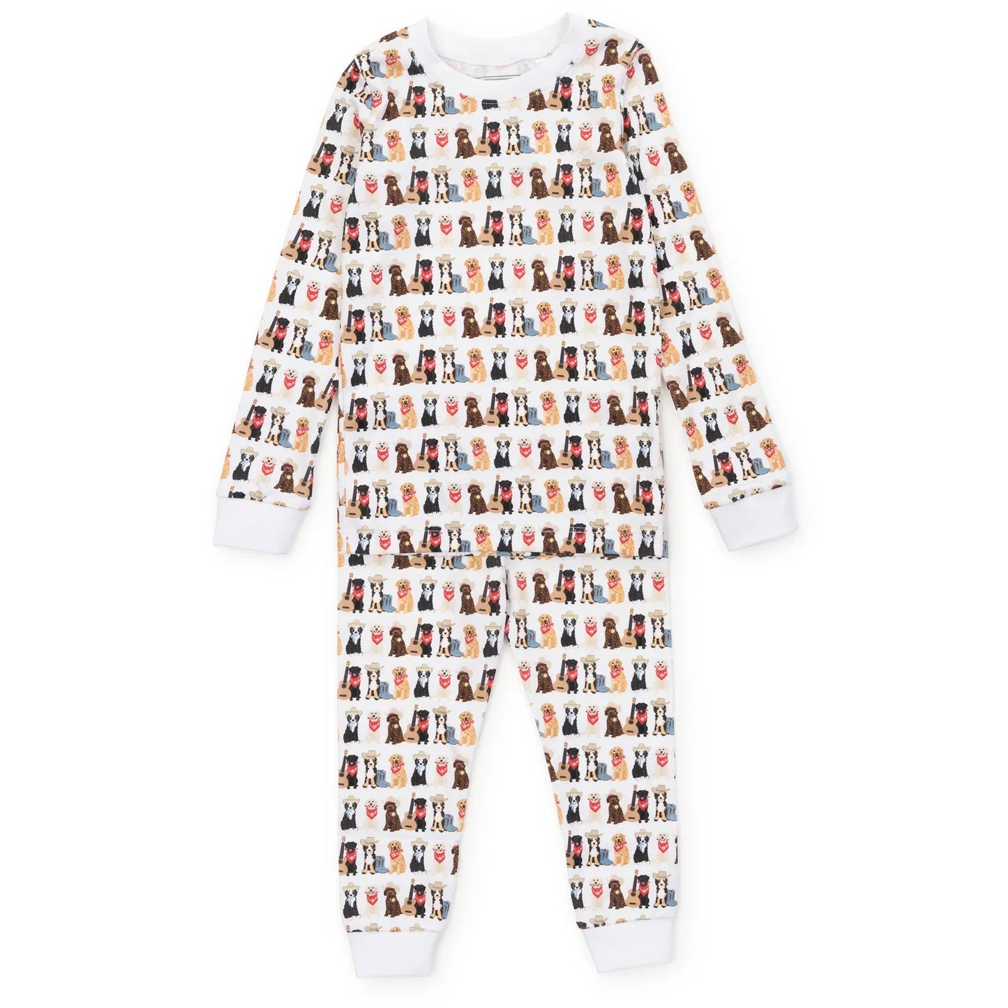 Lila and Hayes Grayson Pajama Set- Western Pups
