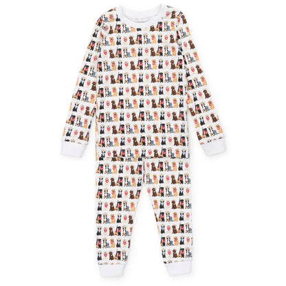 Lila and Hayes Grayson Pajama Set- Western Pups