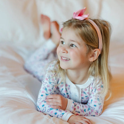 Lila and Hayes Alden Girls Pajamas- Cosmic Crush