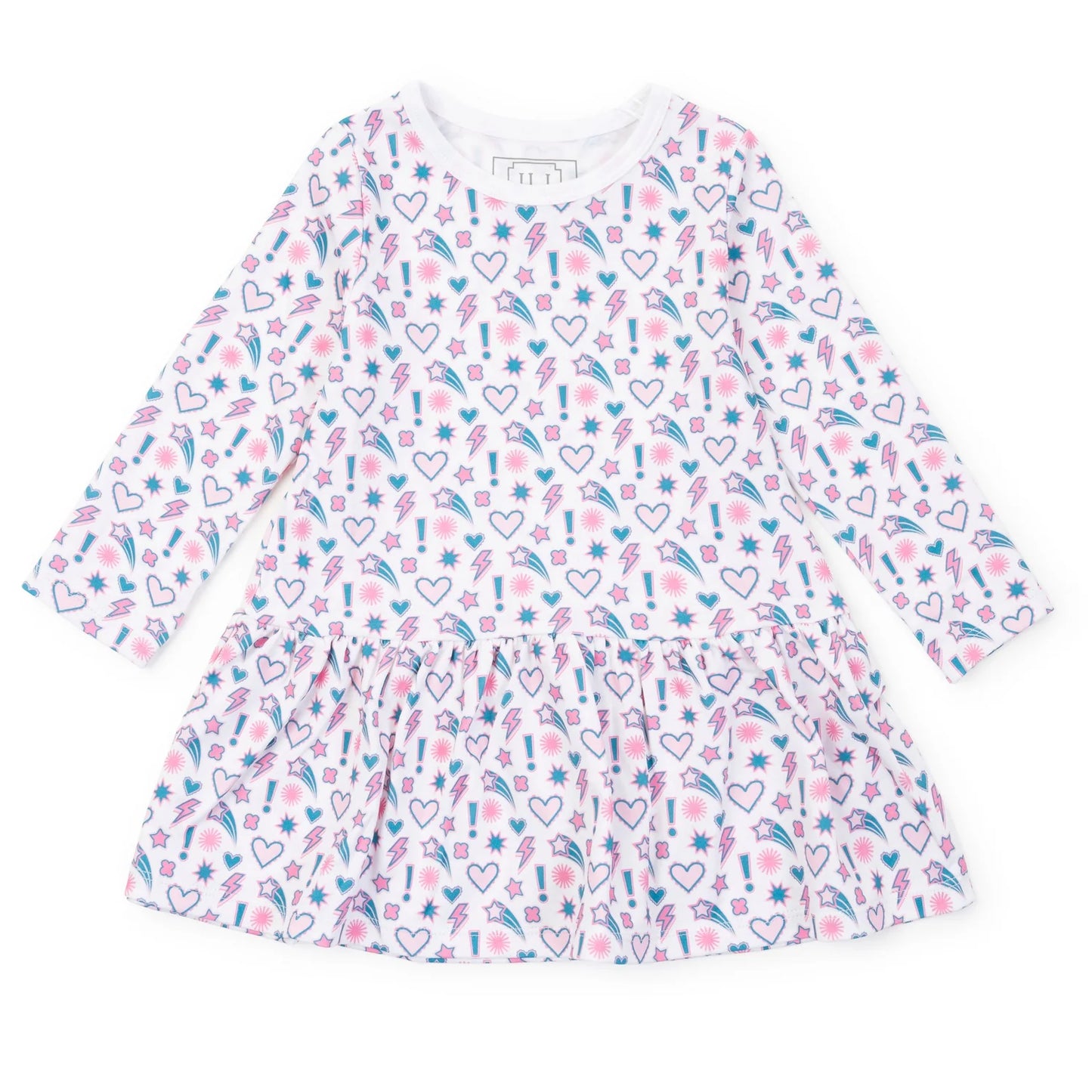 Lila and Hayes Lily Girls Dress- Cosmic Crush