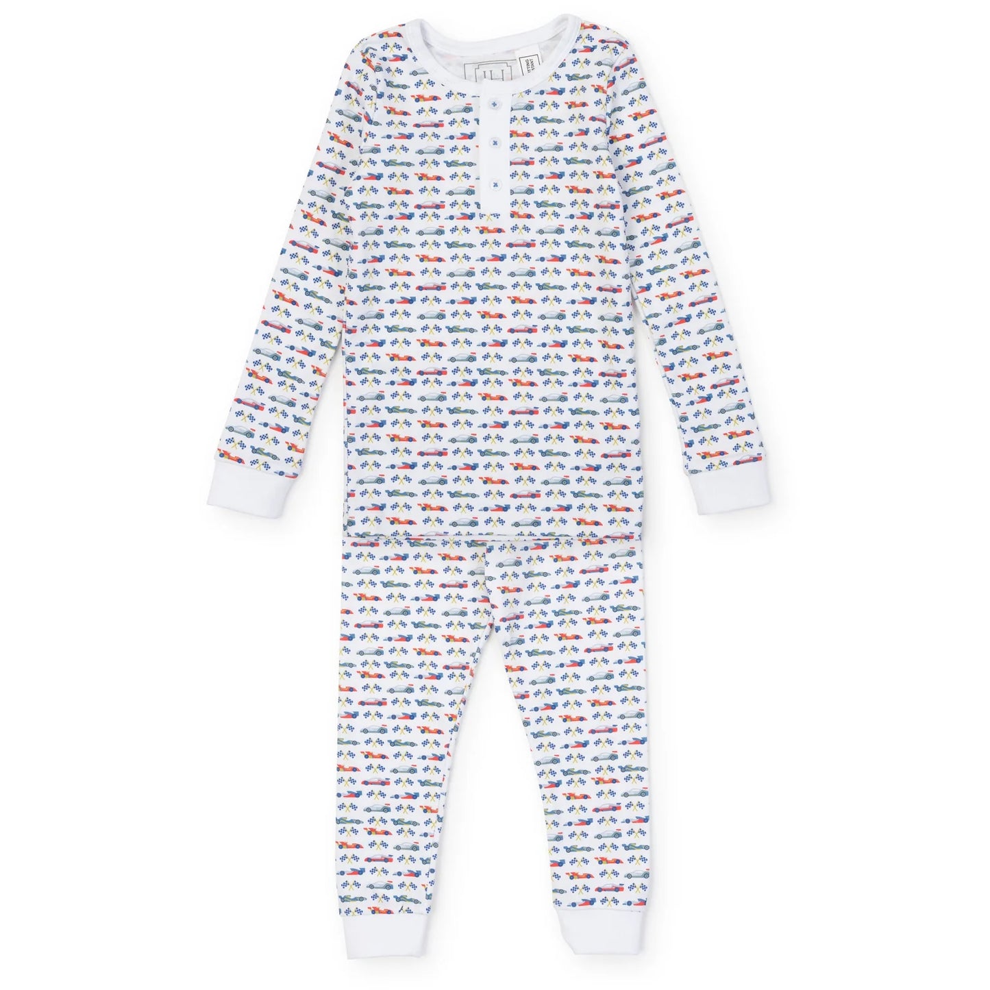 Lila and Hayes Jack Boys Pajamas- Grand Prix