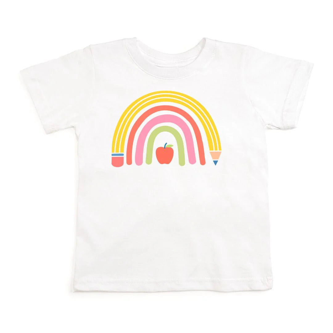 Sweet Wink Pencil Rainbow Short Sleeve Tee