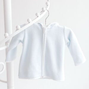 Terry Tots Fleece Jacket- Blue