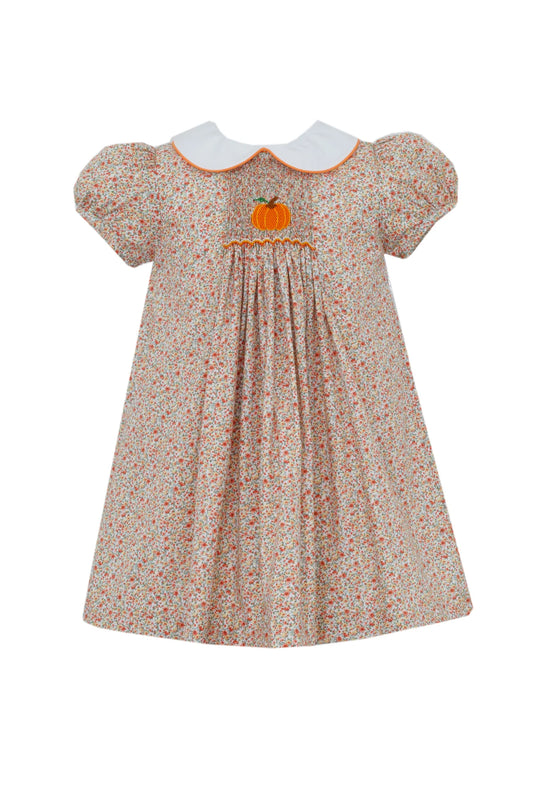 Anavini Pumpkin Dress- Liberty Floral