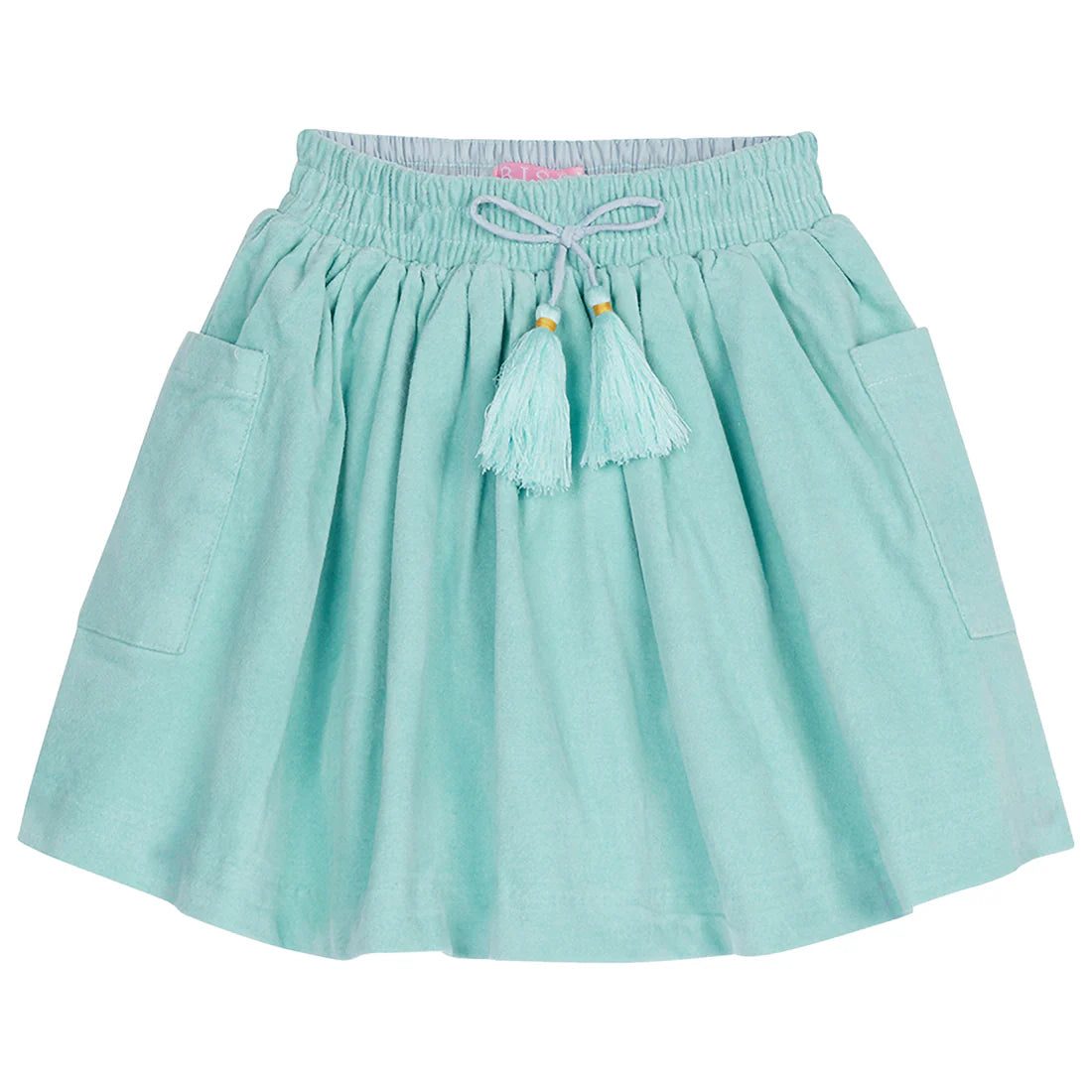 BISBY Circle Skirt- Aqua Velvet