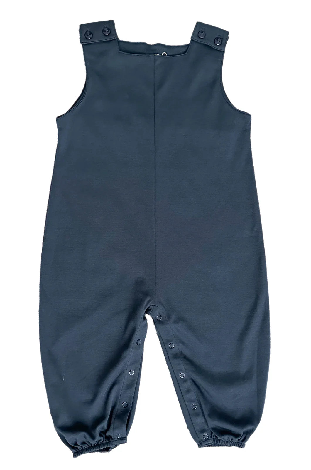 James and Lottie Boys Basic Knit Long Bubble-Navy