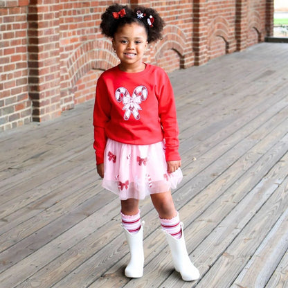 Sweet Wink Candy Cane Cutie Tutu