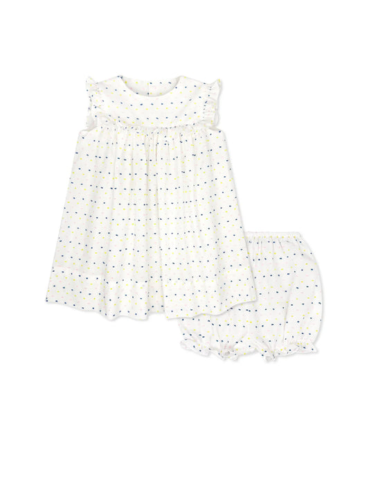 Lullaby Set Dreaming Dress- Celebration Swiss Dot