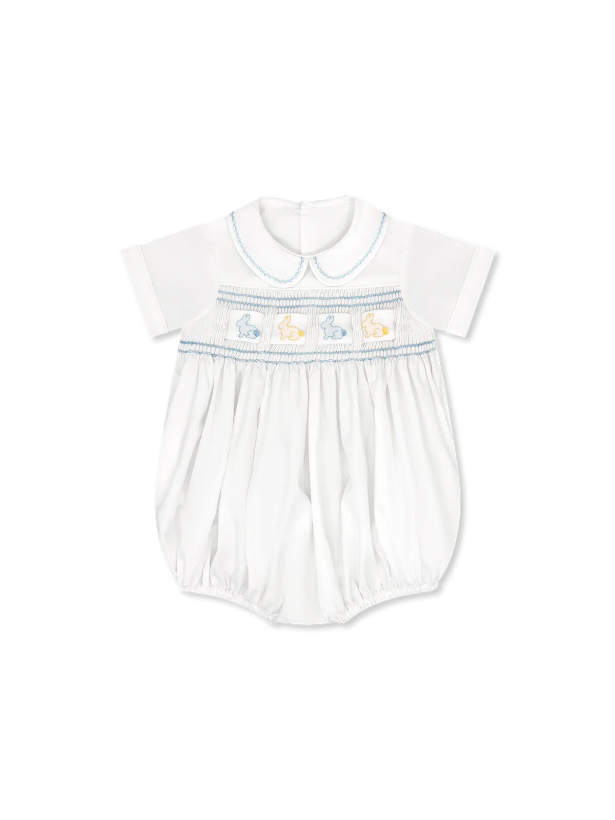 Lullaby Set Noah Ribbon Bubble- Blessings White/Beaumont Blue