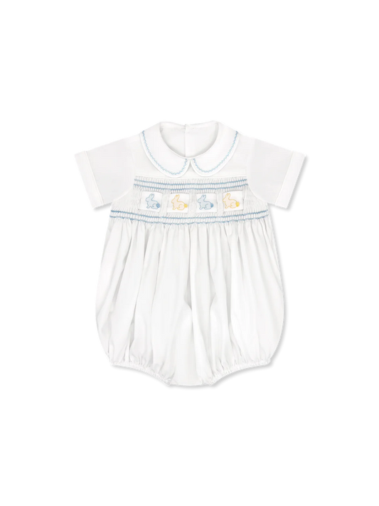 Lullaby Set Noah Ribbon Bubble- Blessings White/Beaumont Blue