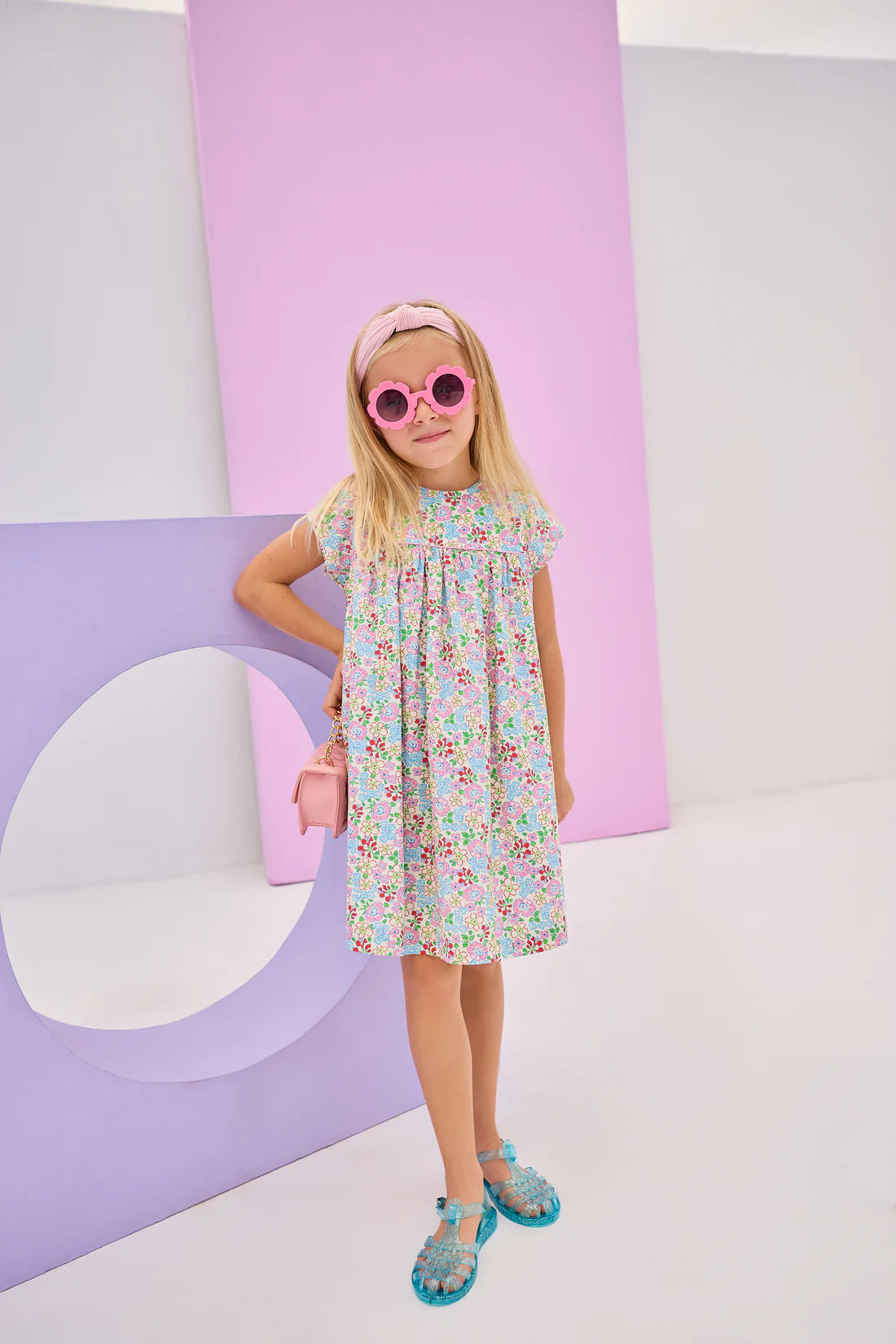 BISBY Charlotte Dress- Bloomsbury Blossoms