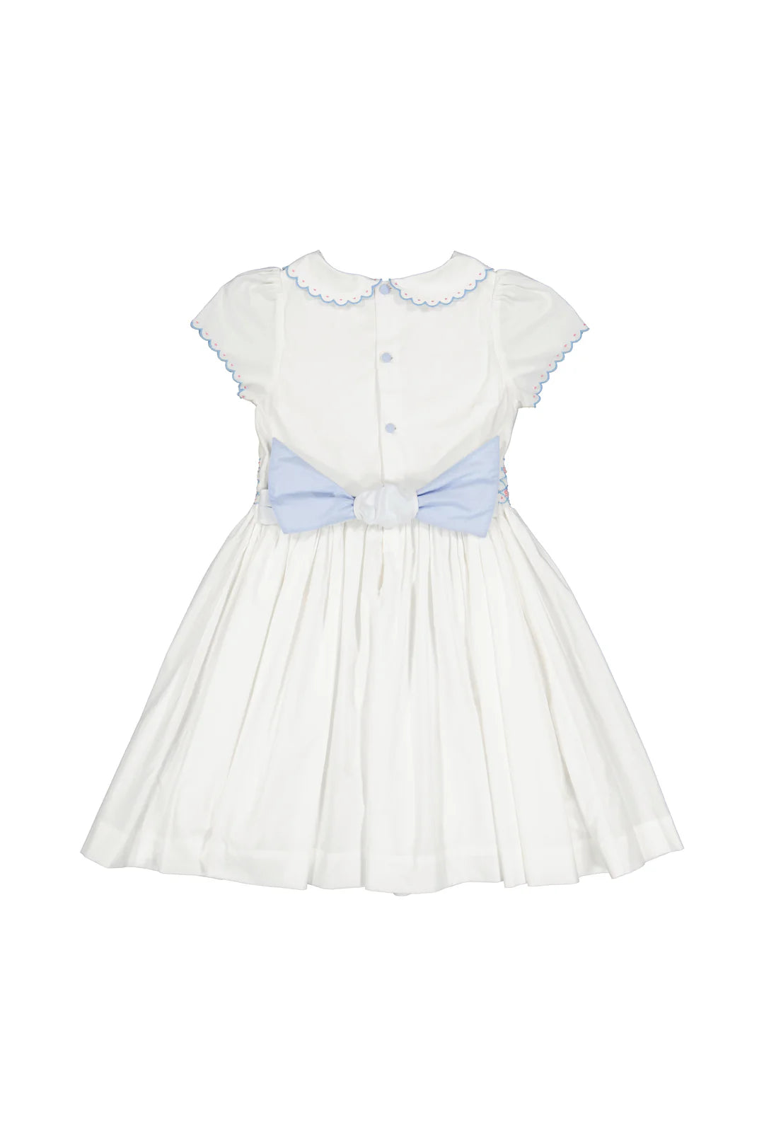 Antoinette Paris Cassis Dress- White