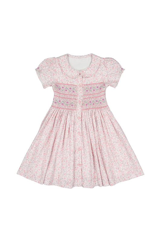 Antoinette Paris Violette Dress-  Pink Floral