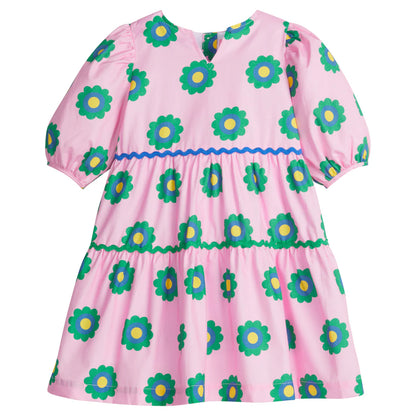 BISBY Madaket Dress- Poppy Floral Pink