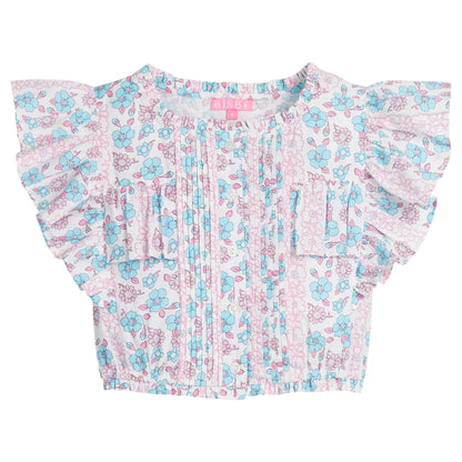 BISBY Annie Top- Marguerite Floral
