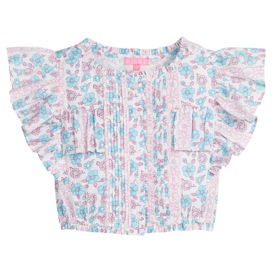 BISBY Annie Top- Marguerite Floral