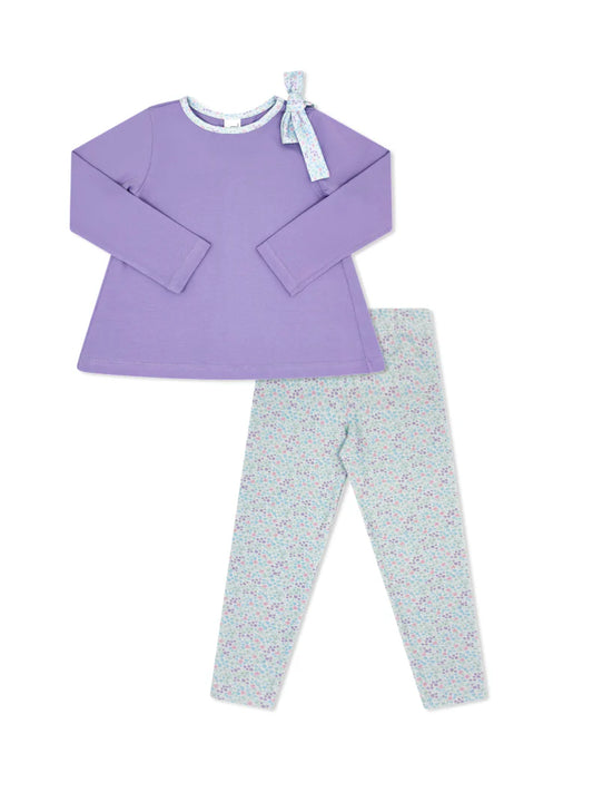 Lullaby Set Madeline Legging Set- Lilac Lavendar