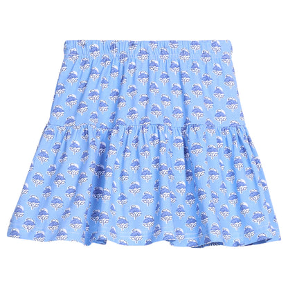 BISBY Sally Skort- Cornflower Block Print