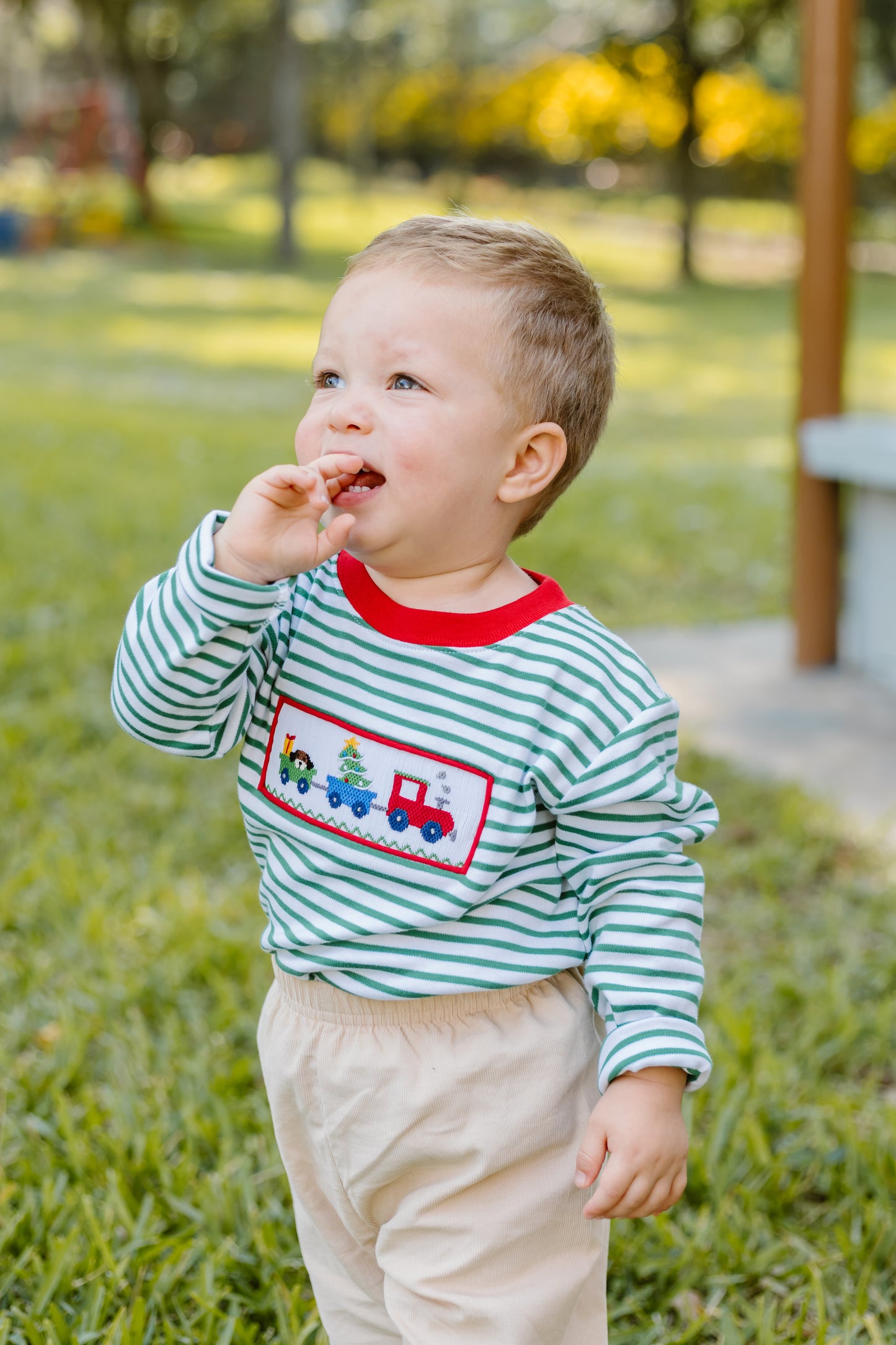 Zuccini Polar Express Christmas Tee