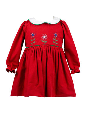 The Proper Peony Annika Red Flower Dress